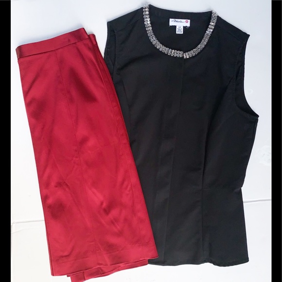 3.1 Phillip Lim for Target Peplum sparkle top - Picture 7 of 8